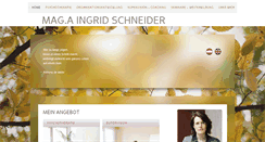 Desktop Screenshot of ingrid-schneider.at